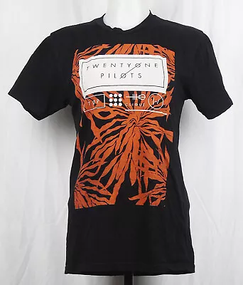 Buy Twenty One Pilots Black T-Shirt Women's Slim Fit M • 19.59£