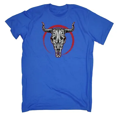 Buy Skull Horns - Mens Funny Novelty T-Shirt Tee ShirtsT Shirt Tshirts • 8.95£
