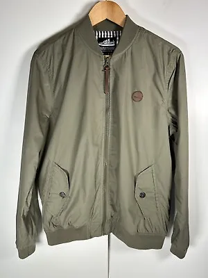 Buy Terrace Originals Jacket Mens Medium Green Khaki Harrington Style Monkey  • 22.99£