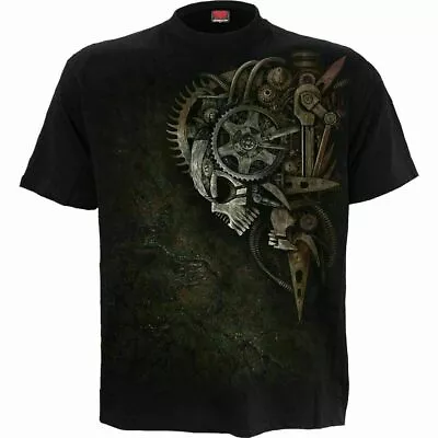 Buy Spiral Direct DIESEL PUNK Men's Goth/Biker/Skull/Steampunk, T-Shirt, Clothing • 14.45£