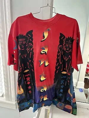 Buy Vintage Santana T-shirt, Sacred Fire Tour • 80.35£