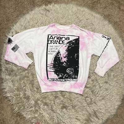 Buy Ariana Grande NASA Tour Merch Sweatshirt Small • 108.67£