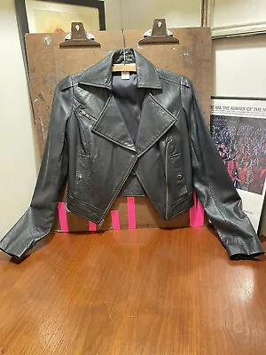 Buy Diane Von Furstenberg Soft Leather Moto Jacket • 216.16£
