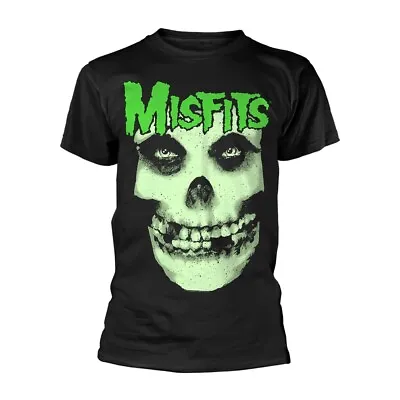 Buy MISFITS - GLOW JUREK SKULL BLACK T-Shirt XX-Large • 19.11£