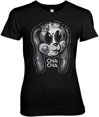 Buy Umbrella Academy Cha-Cha Girly Tee Damen T-Shirt Black • 19.75£