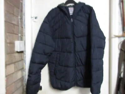 Buy Mens Jack & Jones Large 42ins Navy Puffer Jacket • 4.99£
