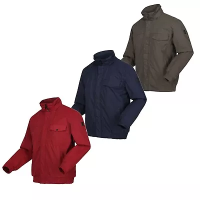 Buy Regatta Raynor Mens Thermal Insulated Hooded Waterproof Bomber Jacket RRP £100 • 29.99£