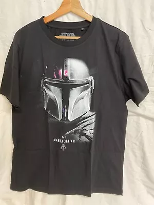 Buy Star Wars Mandalorian Black Mens Medium T-shirt. New No Tags. Free Uk P&p • 10.99£
