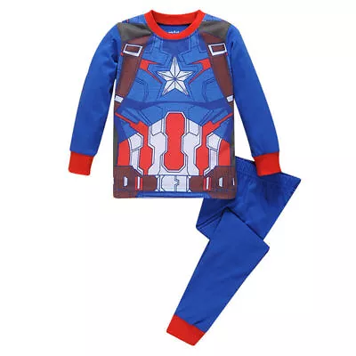 Buy Kids Boys Marvel Super Hero Batman Spiderman Tracksuit Hoodie Sweatshirt Pyjamas • 12.07£