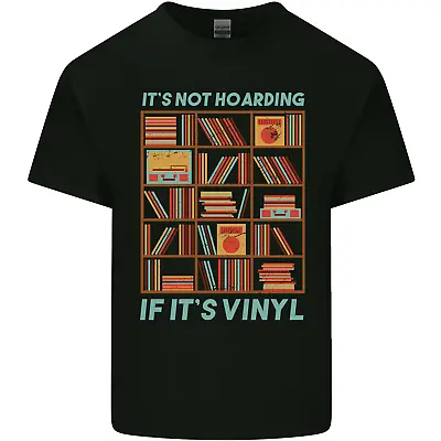 Buy Its Not Hoarding Funny Vinyl Records Turntable Mens Cotton T-Shirt Tee Top • 8.75£