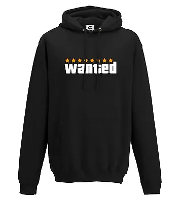 Buy Gamer Gaming Hoodie Wanted Stars G.T.A Gaming Jumper Adult Teen & Kids Sizes • 14.99£