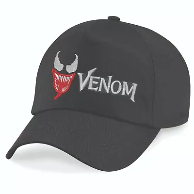 Buy Venom Inspired Embroidered Cap Marvel Spider-Man Movie Unisex • 12.99£