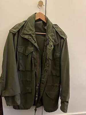 Buy Vintage Alpha Industries M65 Army Jacket Small Regular • 120£