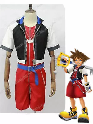 Buy Newest Kingdom Hearts Remix Sora Cosplay Costume Custom Made • 50.40£