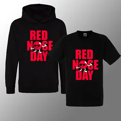 Buy Kids Hoodie Unisex Red Nose Day TShirt 2023 Smile Comic Relief Boys Girls Tshirt • 13.99£