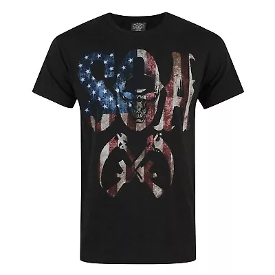 Buy Sons Of Anarchy Mens Americana & Crossed Rifles T-Shirt NS5134 • 14.06£