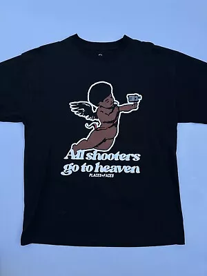 Buy Places Plus Faces Shirt - Shooters Go To Heaven LARGE • 40£