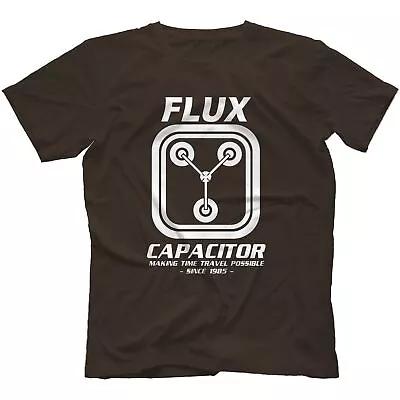 Buy Flux Capacitor Back To The Future T-Shirt 100% Cotton Delorean Marty  • 14.97£