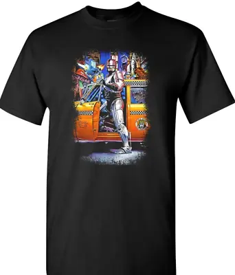 Buy Retro Movie Robocop T Shirt Men's Ladies T Shirt Black • 14.99£