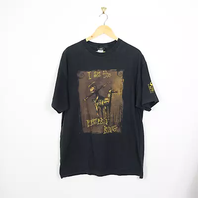Buy The Nightmare Before Christmas Pumpkin King Vintage Faded T Shirt Giant Merch L • 99£