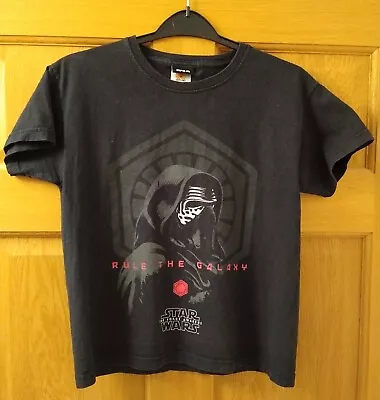 Buy Star Wars T-shirt (Kylo Ren - The Force Awakens), Size 9-10 Years • 0.99£