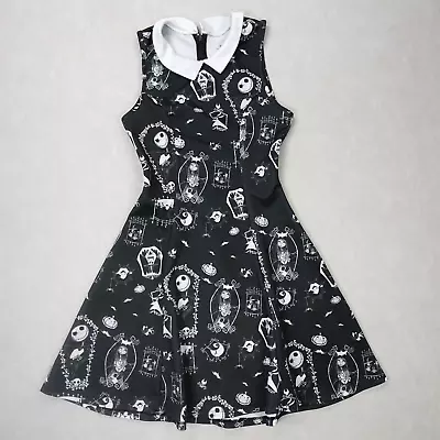 Buy The Nightmare Before Christmas Dress Medium Black Jack Skellington Cosplay • 16.06£