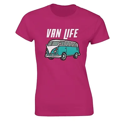 Buy Van Life Shirt For Men And Women Camping Lovers Gift Tee For Campers S-5XL • 12.99£