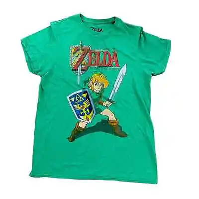 Buy The Legend Of Zelda Past Front  Retro Video Game T-Shirt Size Small  • 28.35£