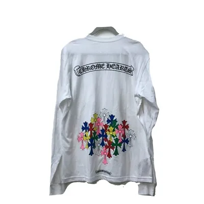 Buy UNUSED CHROME HEARTS 2022SS Multi-cemetery Cloth Hoodie Long Sleeve Long T-shirt • 909.16£
