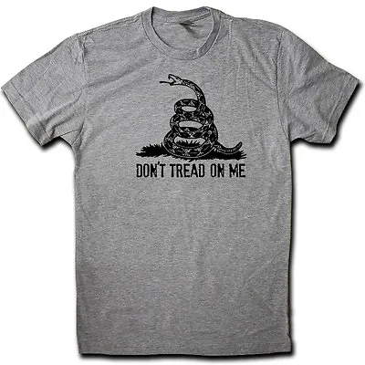 Buy DON'T TREAD ON ME T-Shirt - BAD MAMA JAMA Original MARINE CORPS Flag Tee • 35.91£