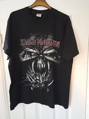 Buy Mens Iron Maiden T Shirt - Large -Excellent Condition- Fruit Of The Loom • 4.99£