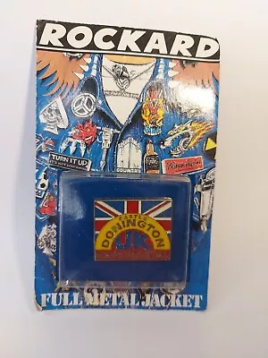 Buy Rockard Heavy Metal Castle Donington Pin Badge Rare 1993 Full Battle Jacket  • 29.05£