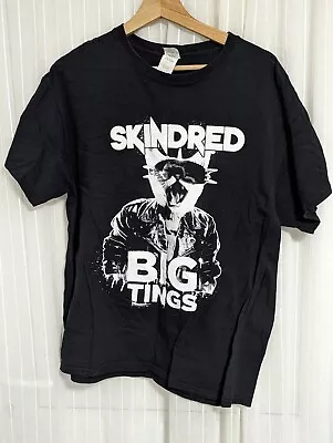 Buy Skindred T Shirt 2018 Tour Start The Machine Tour Dates On Rear Black Size L • 45.99£