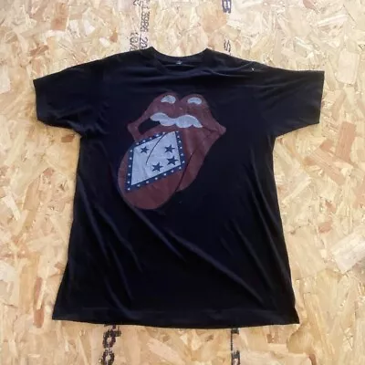 Buy The Rolling Stones T Shirt Black Medium M Mens Music Band Graphic • 8.99£