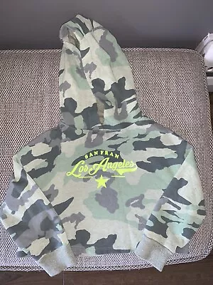 Buy Girls Next Cropped Camo Hoodie - Age 4 • 3£
