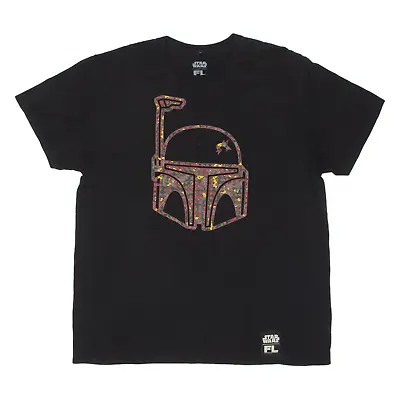 Buy STAR WARS Boba Fett Mens T-Shirt Black XL • 7.99£