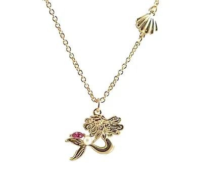Buy Disney Ariel Arribas Necklace✿ Little Mermaid Made With Crystals From Swarovski • 37.75£