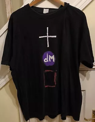 Buy Rare Vintage Depeche Mode 1993 Devotional Tour Black XL T-Shirt Good Condition • 30£
