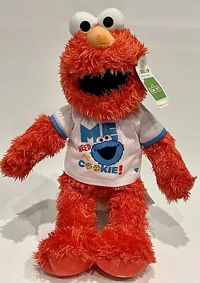 Buy Build A Bear ELMO Sesame Street- Soft Toy Plush Cookie Monster Tshirt NEW • 24.95£