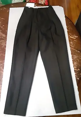 Buy ANINE BING Yves Trouser Pleated Dress Pant, Black, Women's Size 36, NWT • 142.08£