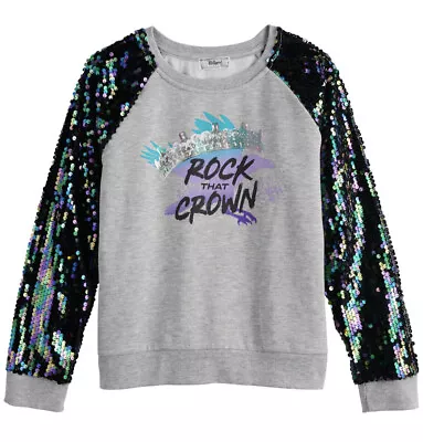 Buy Disney Descendants 3 Girls  Rock That Crown  Sequin  Sweatshirt • 23.62£