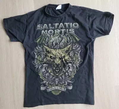 Buy Original SALTATION MORTIS T-Shirt Wolf Spielmannsschwur Gr M Schwarz RARITÄT • 26.92£