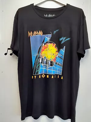 Buy Def Leppard Pyromania T Shirt Size Large New Official Rock Metal Punk New Wave • 17£