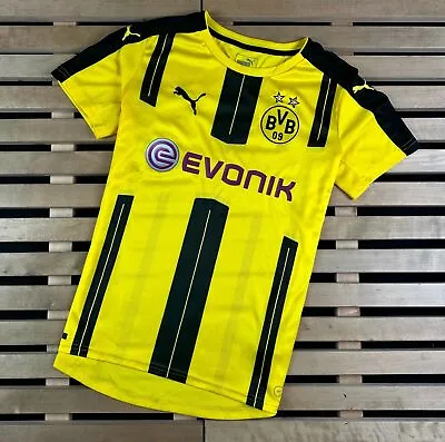 Buy Men’s Football T-Shirt Jersey Borussia Dortmund Puma Evonik Vintage Size M • 40.30£
