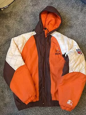 Buy Cleveland Browns NFL Jacket Mens M Starter Coat 1990’s - Please Read - Free P&P • 77£