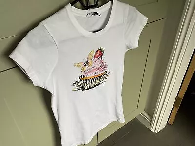 Buy Vintage Cup Cake Design Special Edition T Shirt  Size 12 • 4£