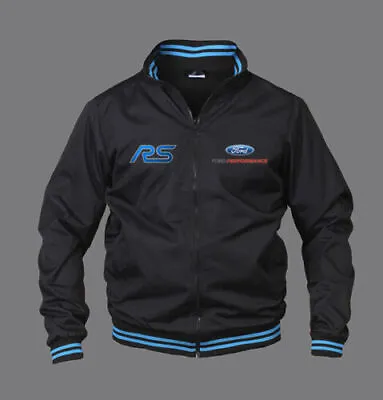 Buy New Ford RS Power Bomber Jacket, Outdoor Coat Fan Embroidery Apparel • 52.68£