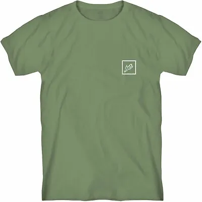 Buy LOST Mens Stab Short Sleeve Tee Top T-Shirt - Moss Green • 16.69£