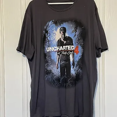 Buy Uncharted 4 A Thief’s End T Shirt 3XL Promo • 16.99£
