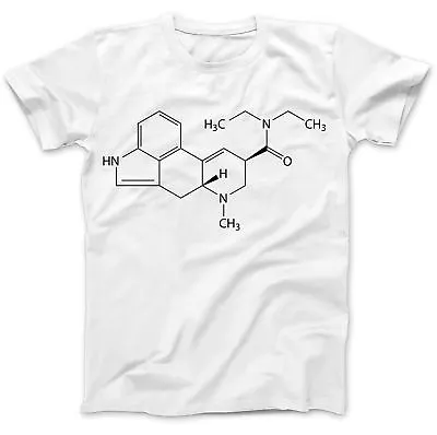 Buy LSD Molecule Acid Psychedelics T-Shirt 100% Premium Cotton Terence McKenna DMT • 14.97£